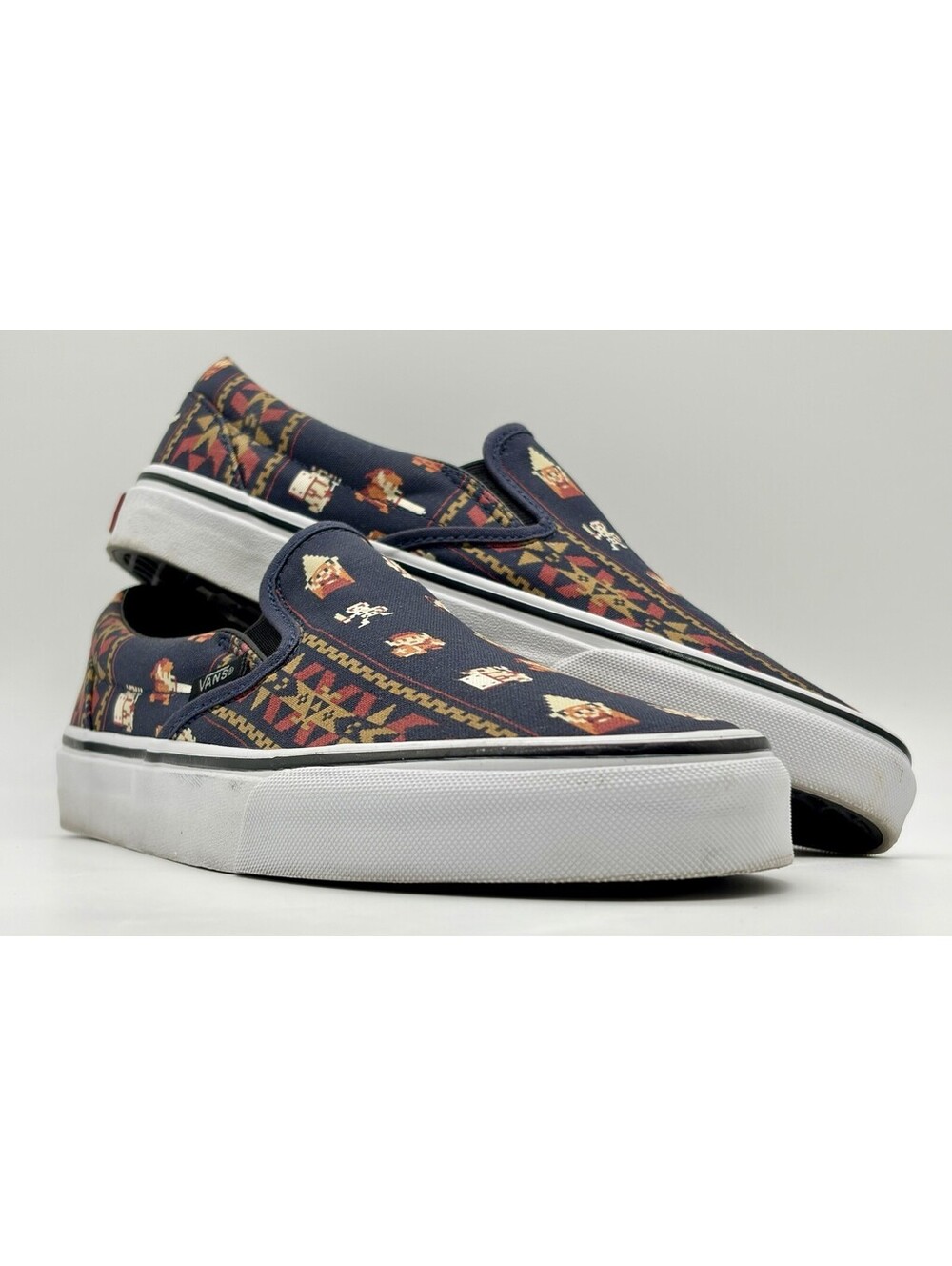 Vans x Nintendo Legend of Zelda Slip-On Men’s 7 Women’s 8.5 Excellent 2016
